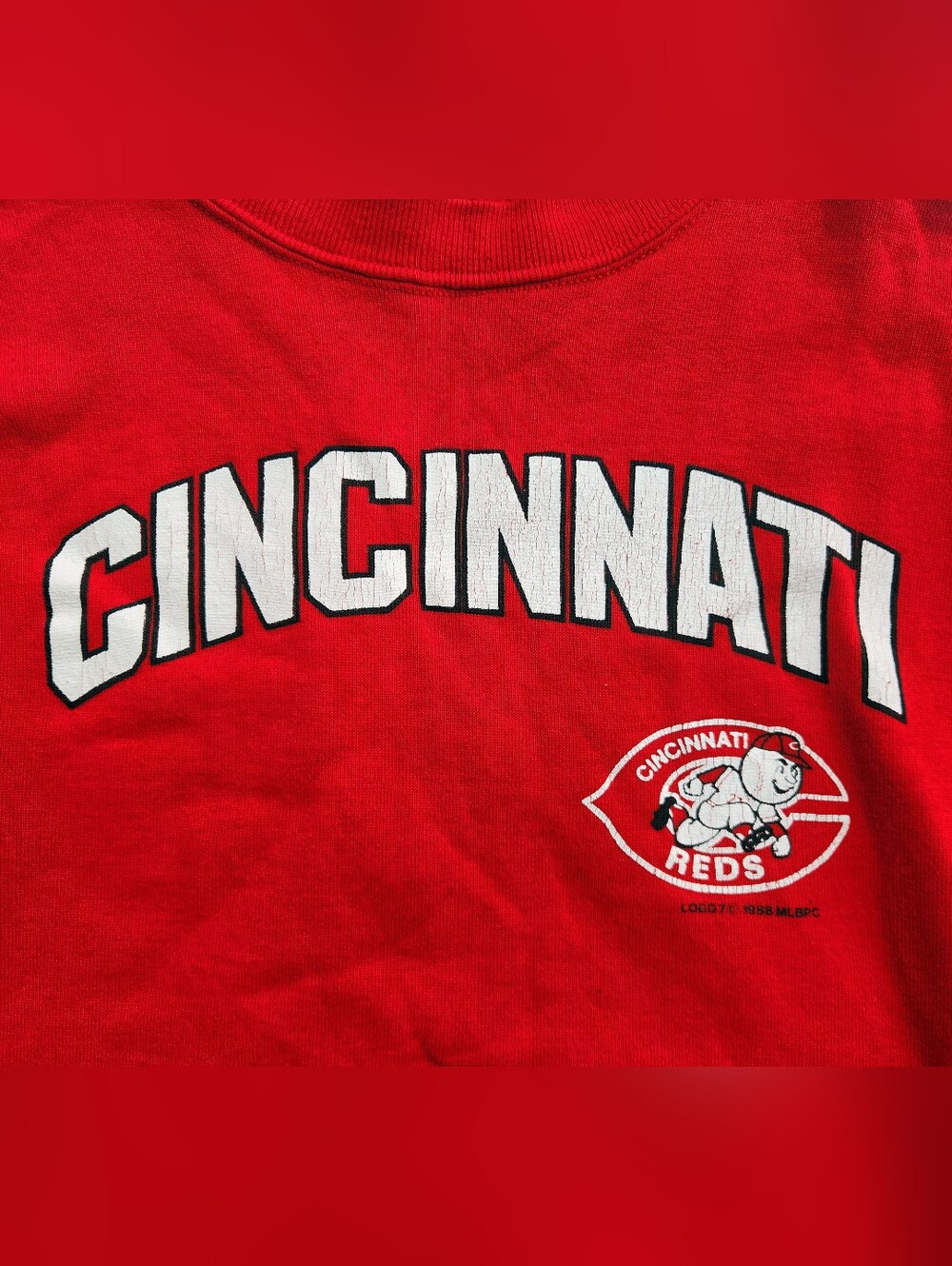 Vintage 80s Cincinnati Reds Sweatshirt